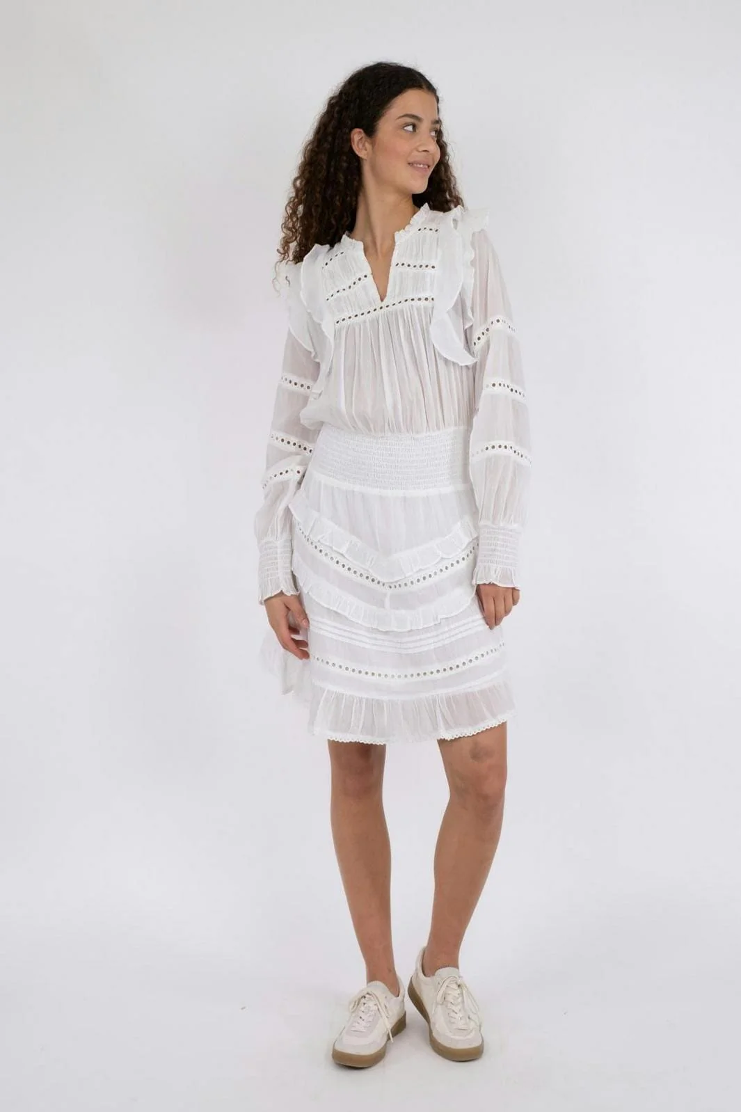 Neo Noir Harmoni S Voile Dress