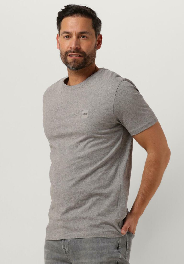 BOSS lichtgrijze boss t-shirt tales