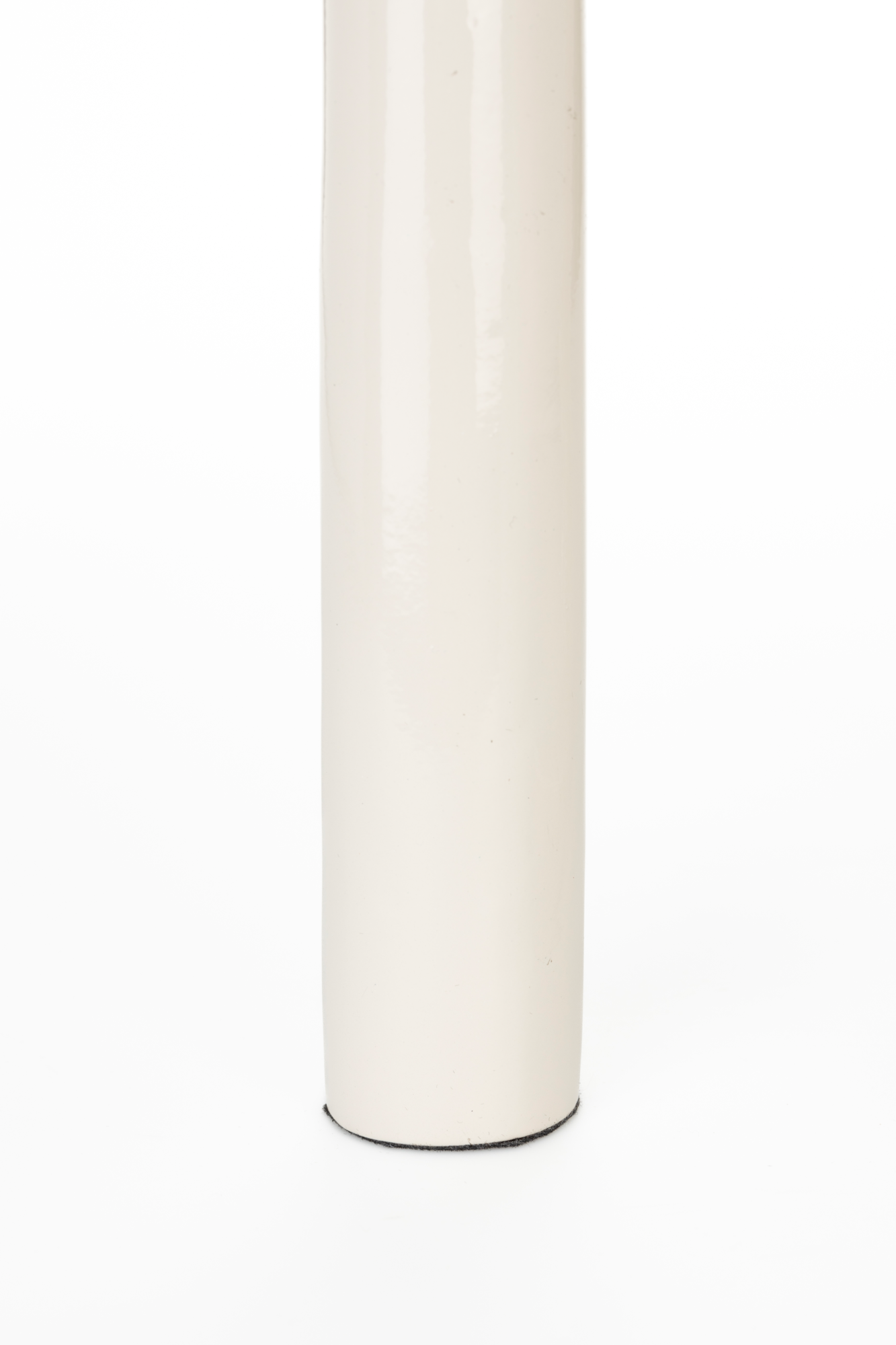 CANDLE HOLDER TUBO S SHINY BEIGE