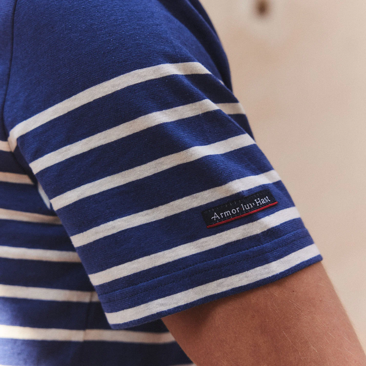 Cotton-linen sailor T-shirt