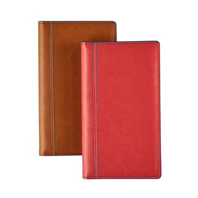 Agenda de poche spiralé Palermo Fashion Notaplan - 1 semaine sur 2 pages - 9 x 16 cm - disponible dans différentes couleurs - Brepols