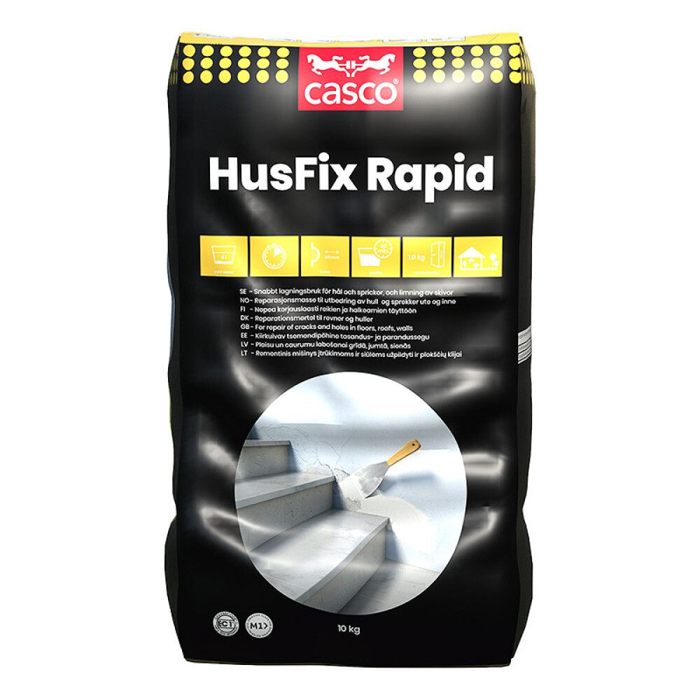 REPARASJONSSPARKEL CASCO HUSFIX RAPID 10KG