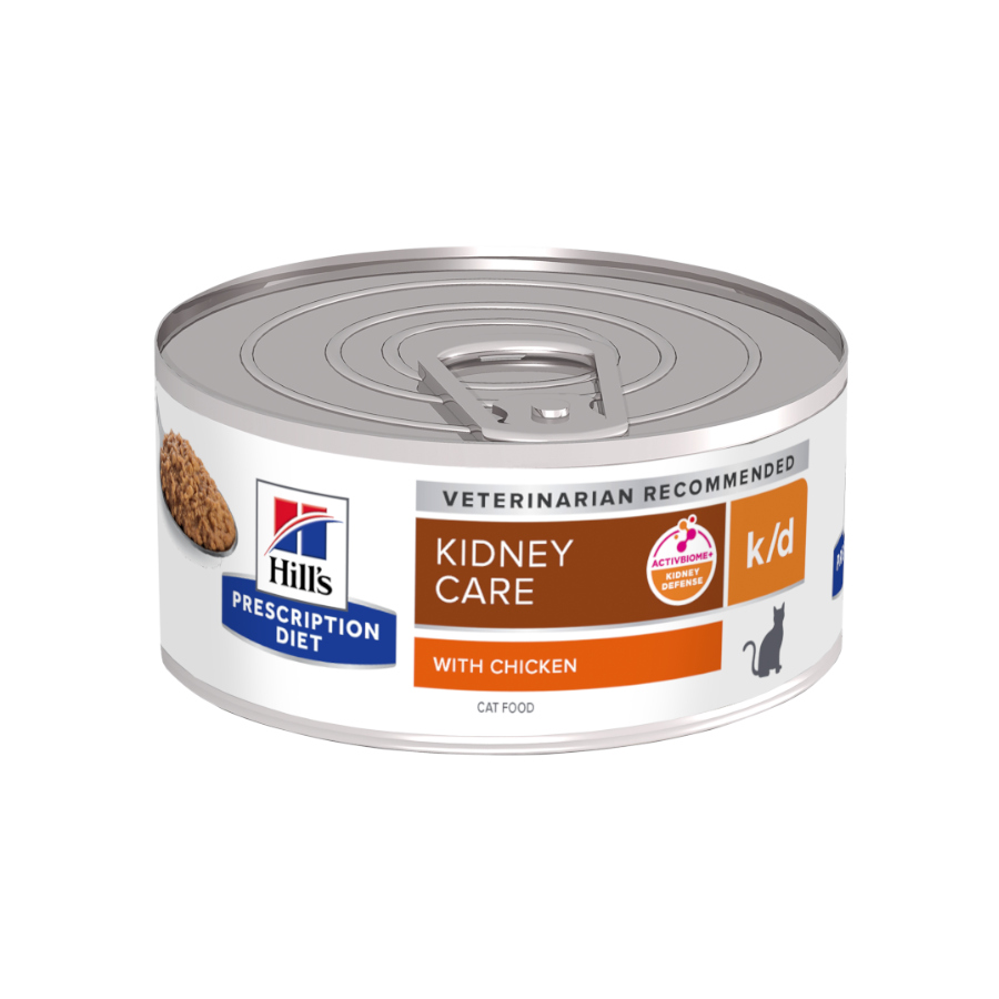 Hill's Prescription Diet Kidney Care k/d Pollo lata para gatos