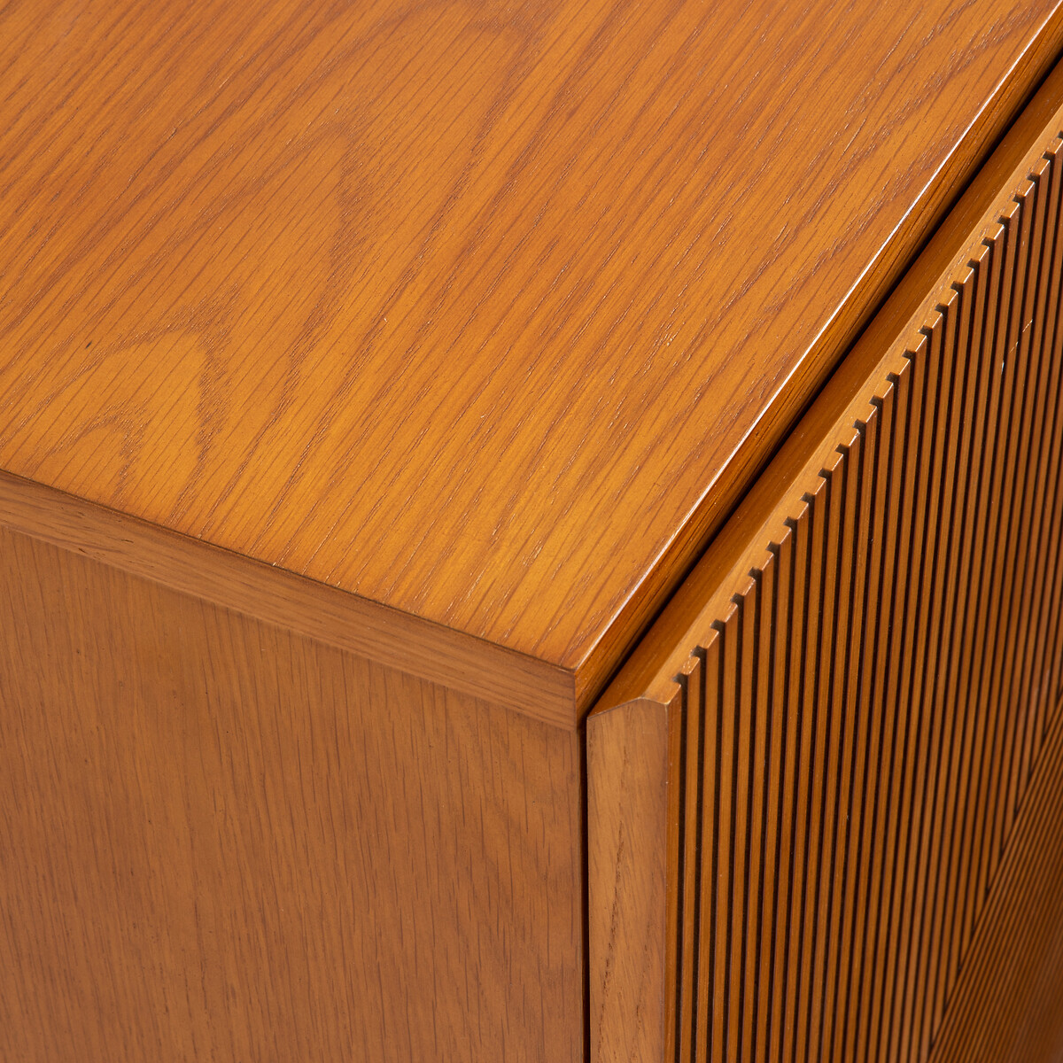 LA REDOUTE INTERIEURS<br>Móvel buffet vintage, carvalho, 2 portas, Lodge