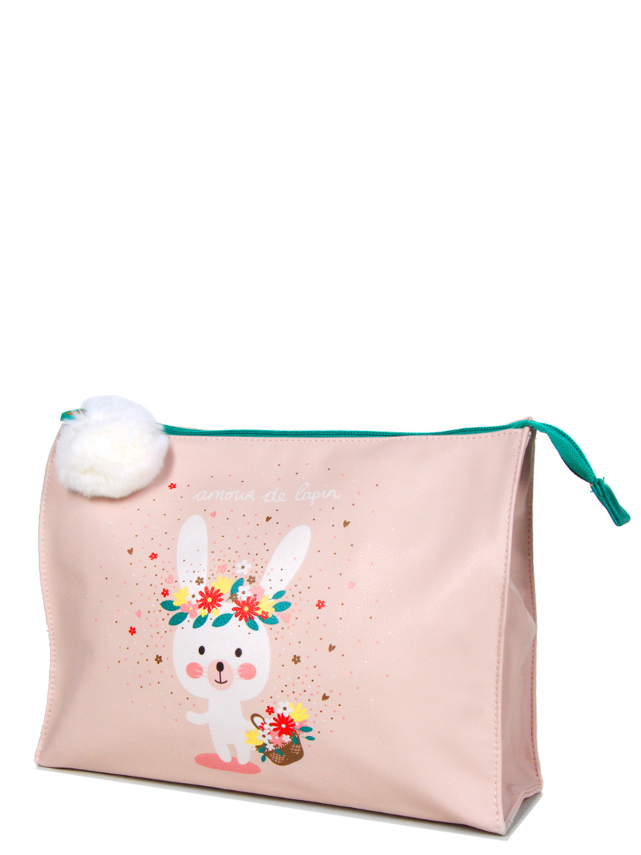 Trousse de toilette DerriÀre la porte Celia Lapin Fleuri
