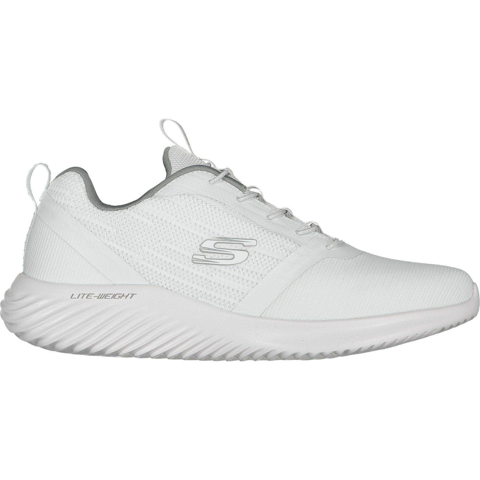 Skechers Herren-Sneakers Bounder weiss, 42.5