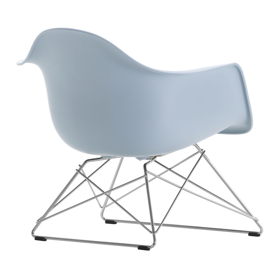 Fauteuil LAR RE chroom Ice Grey