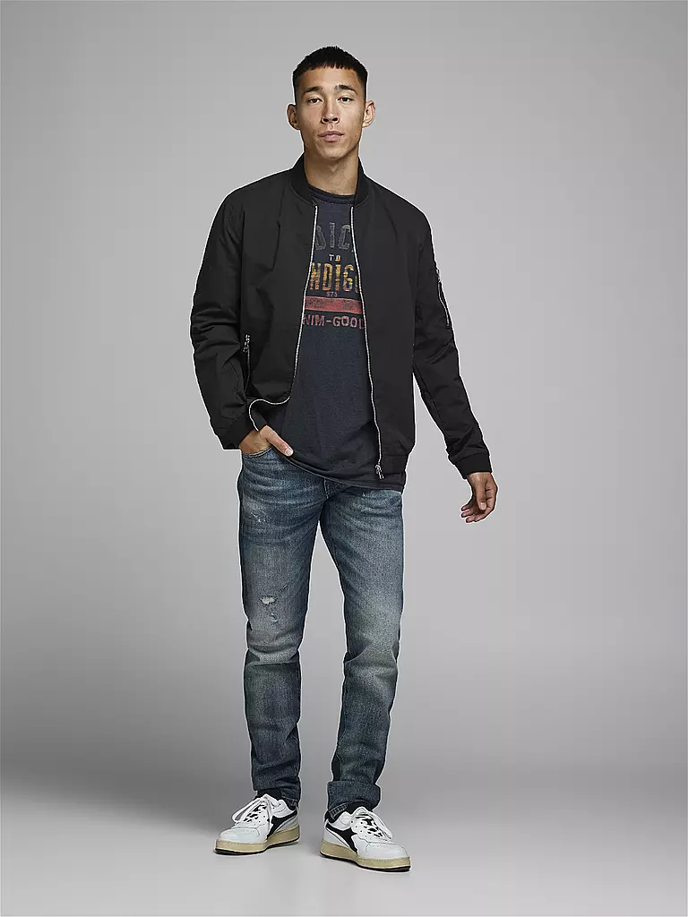 JACK & JONES Blouson JJERUSH schwarz