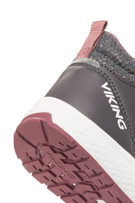 Viking Bouncy Glitter Mid 2V GTX Sneakers, Charcoal