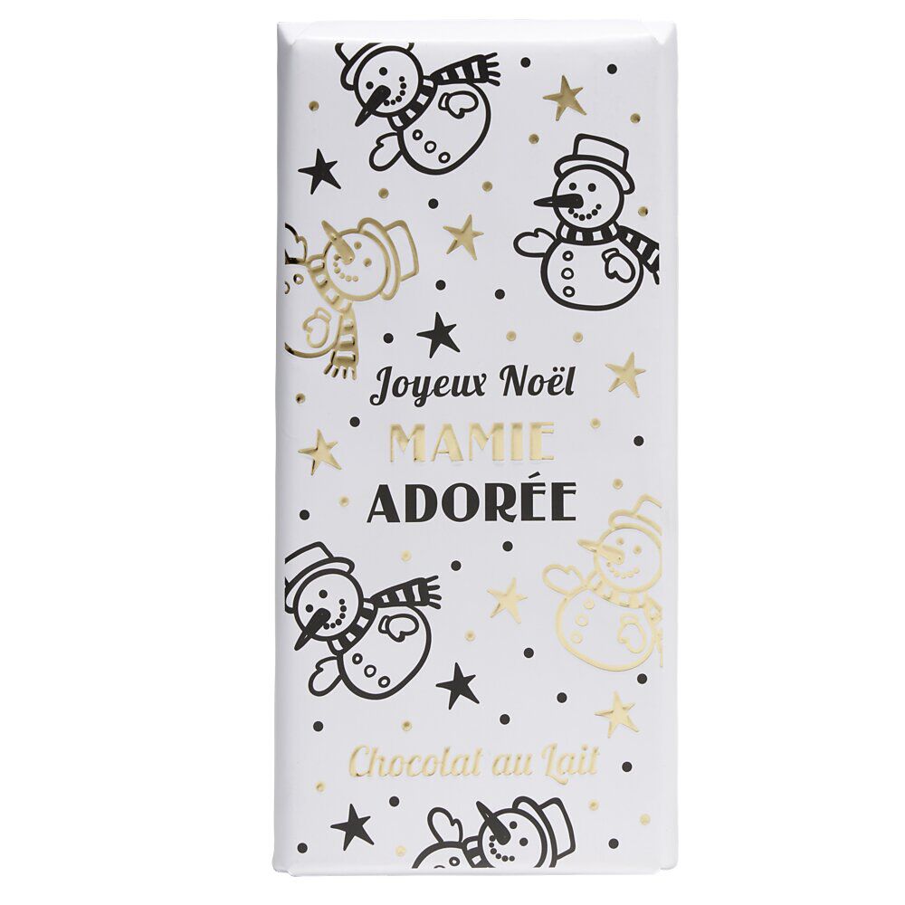 Chocolat de Noël au lait 90g