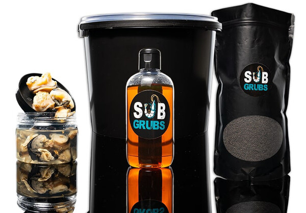 Subgrubs 'Natural Bait' Ready To Fish Emmer (Pellets   Liquide   Escargots)