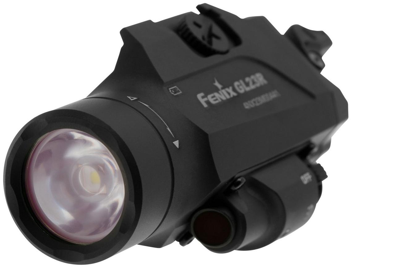Fenix GL23R Tactical Light, oplaadbare tactische lamp met laser, 1200 lumen
