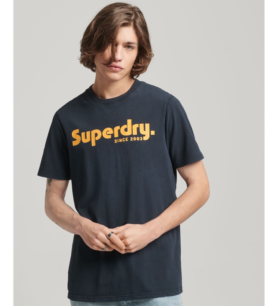 Camiseta Superdry Vintage Terrain Classic preta