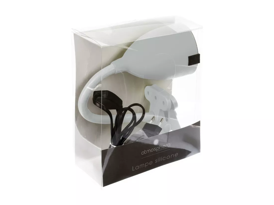 Lampe pince en silicone 