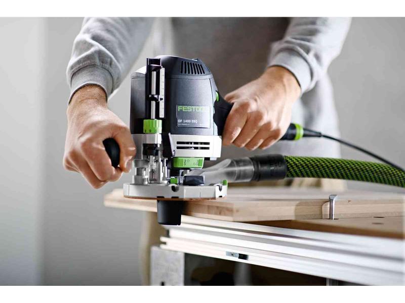 FESTOOL Oberfräse OF 1400 EBQ-Plus Die ideale Verbindung von Kraft und Komfort