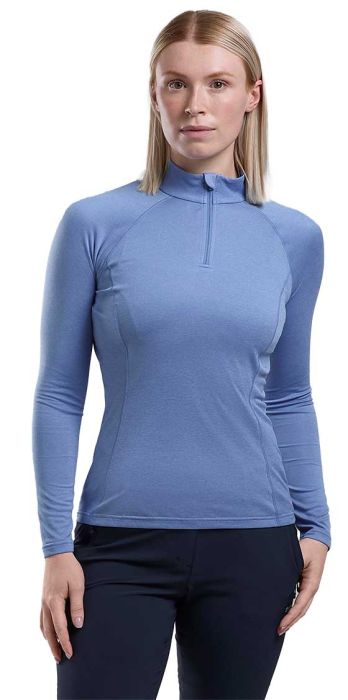 Dart Zip Neck Women løbetrøje