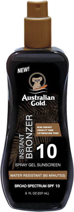Australian Gold Instant Bronzer Spraygel SPF 10