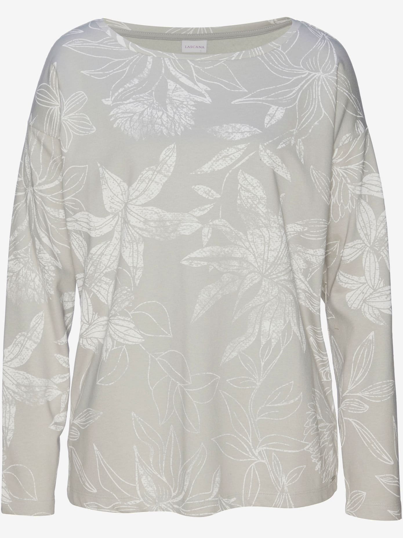 Sweatshirt confortable avec imprimé sur toute la surface