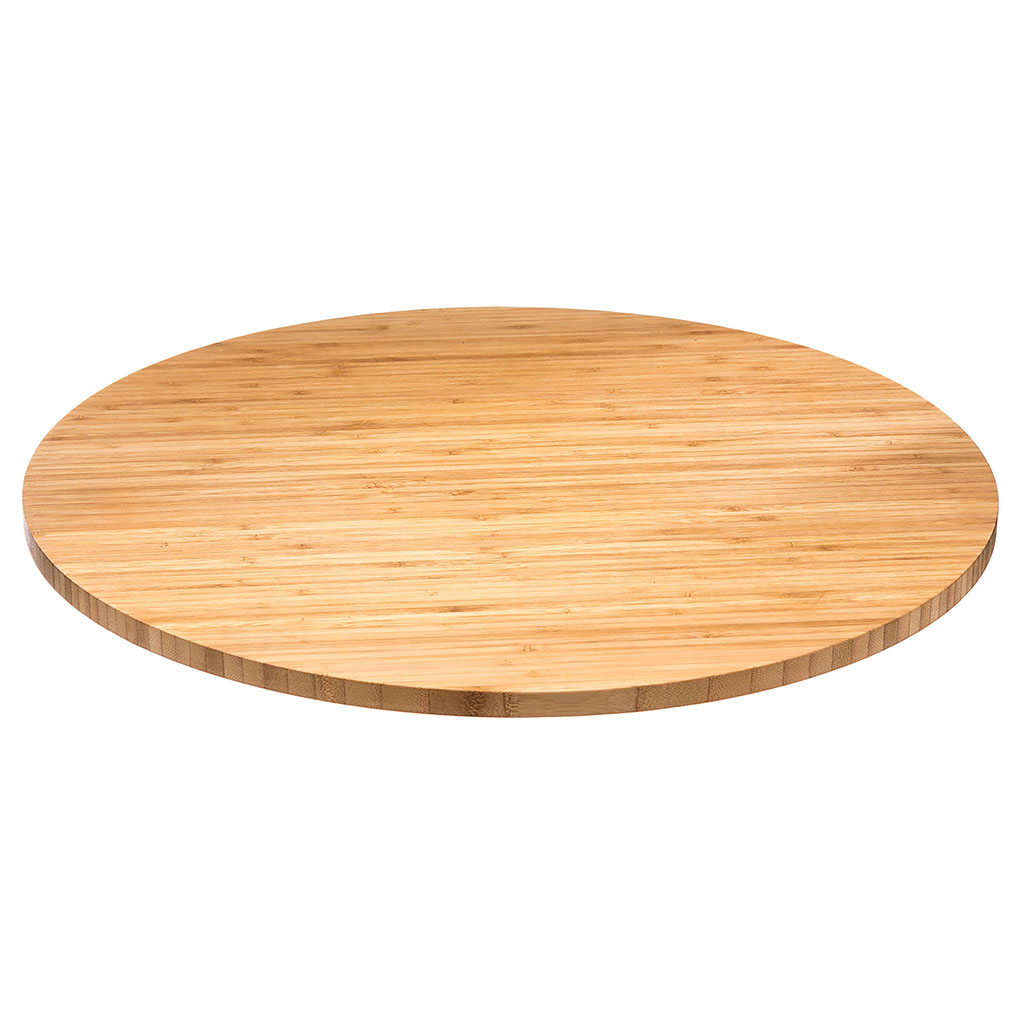 Plateau tournant rond bambou D 50cm
