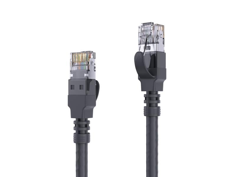 PureLink Patchkabel Cat 6A, S/FTP, 3 m, Schwarz Premium Cat.6a Patchkabel, RJ45, S/FTP, LSZH –  HDBaseT zertifiziert