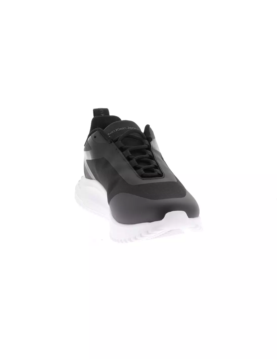 CALVIN KLEIN JEANS EVA RUNNER LOW - Baskets 0GMBLACKBRIGHTWHITE