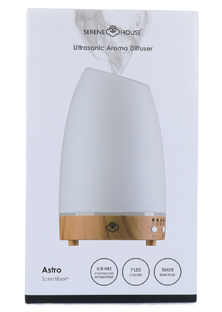 Serene House Serene Glazen Diffuser Astro Wit 1ST