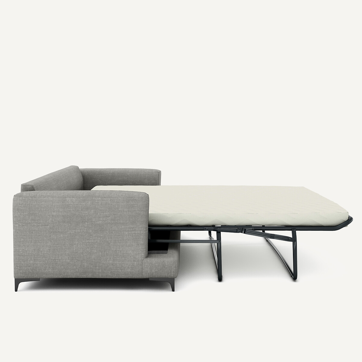 AM.PM<br>Sofá-cama de 4 lugares em linho de algodão, Marsile