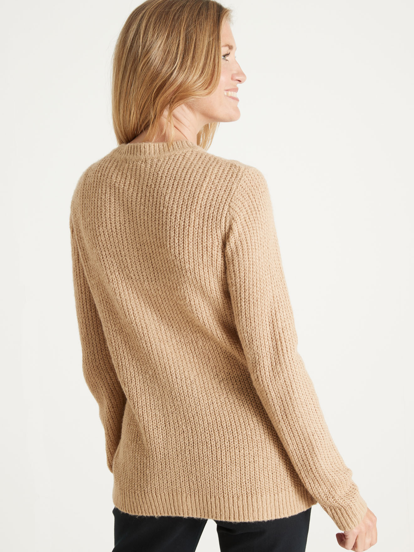 Cardigan à torsades