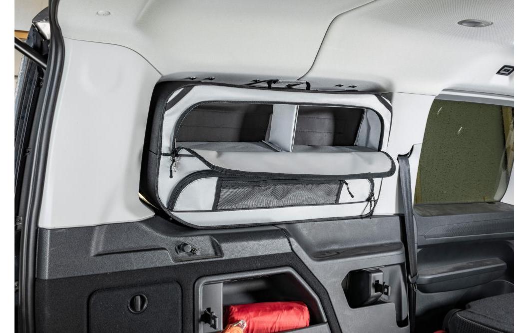 Organizer im Set mit Paneel, Fahrerseite, kurz<br>Fensterpacktasche für VW Caddy 5