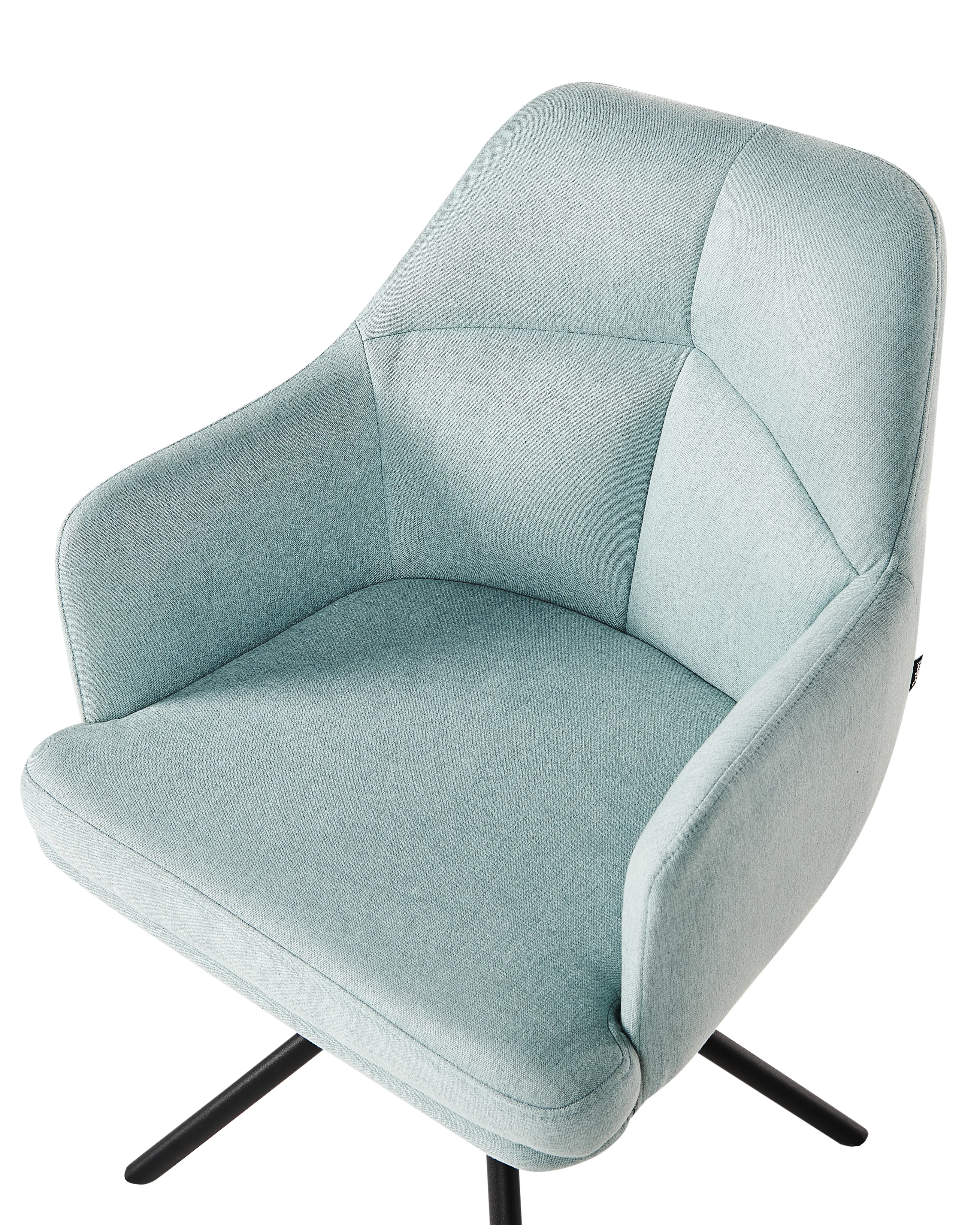 Set van 2 eetkamerstoelen draaibaar MIRA Lichtblauw