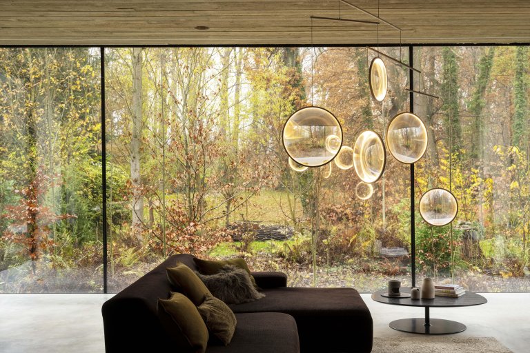 DCW éditions Focus 3 cluster hanglamp LED zwart