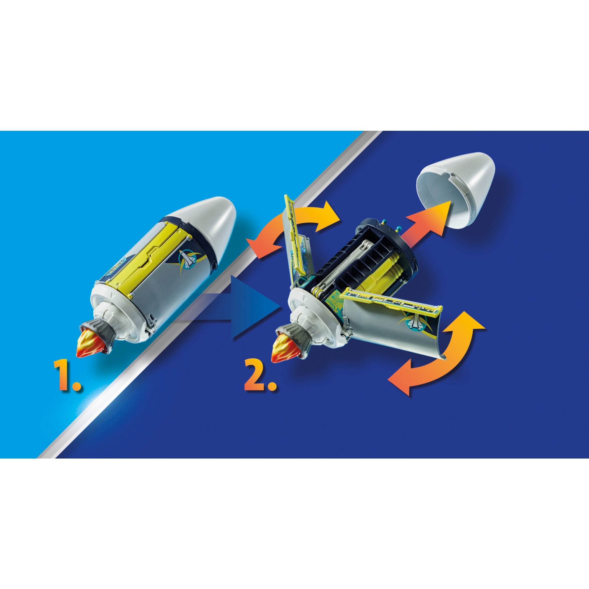 PLAYMOBIL Konstruktionsspielzeug Space Meteoroiden-Zerstörer