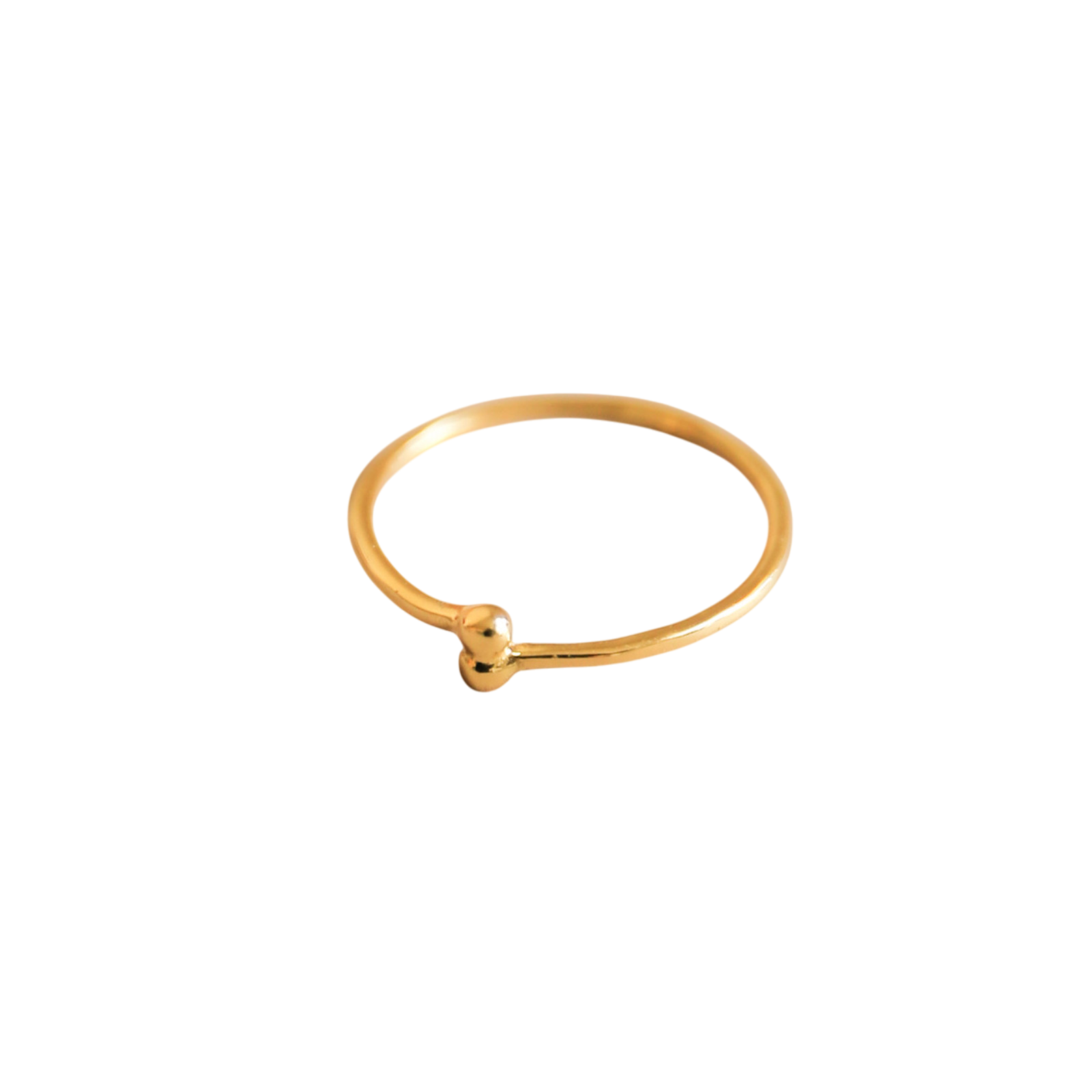 Fingerring Dots gold