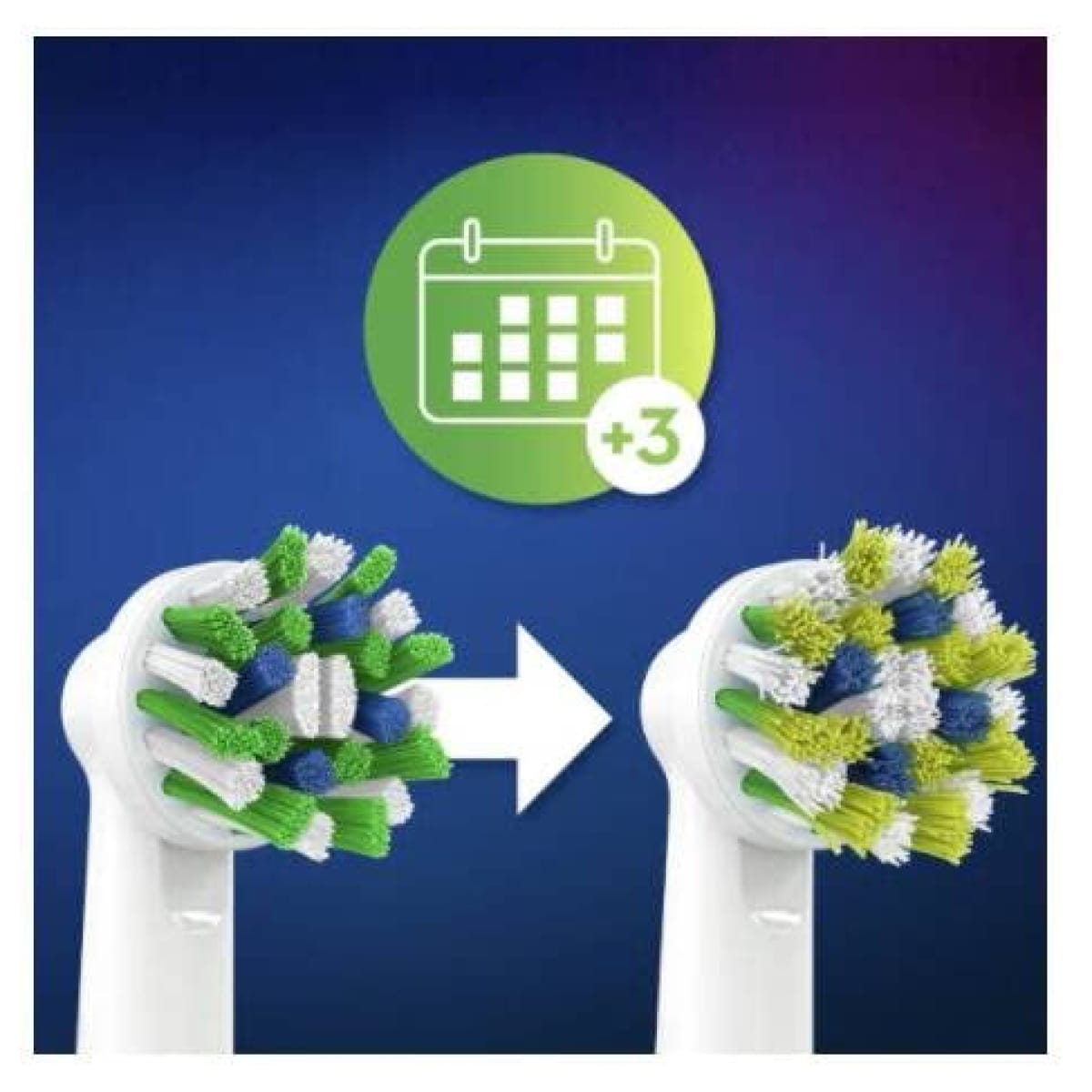 Oral-B Cross Action EB50RB-3 CleanMaximizer Ersatzbürsten
