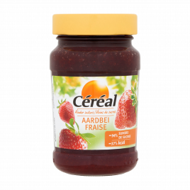 Cereal Aardbeien jam minder suikers