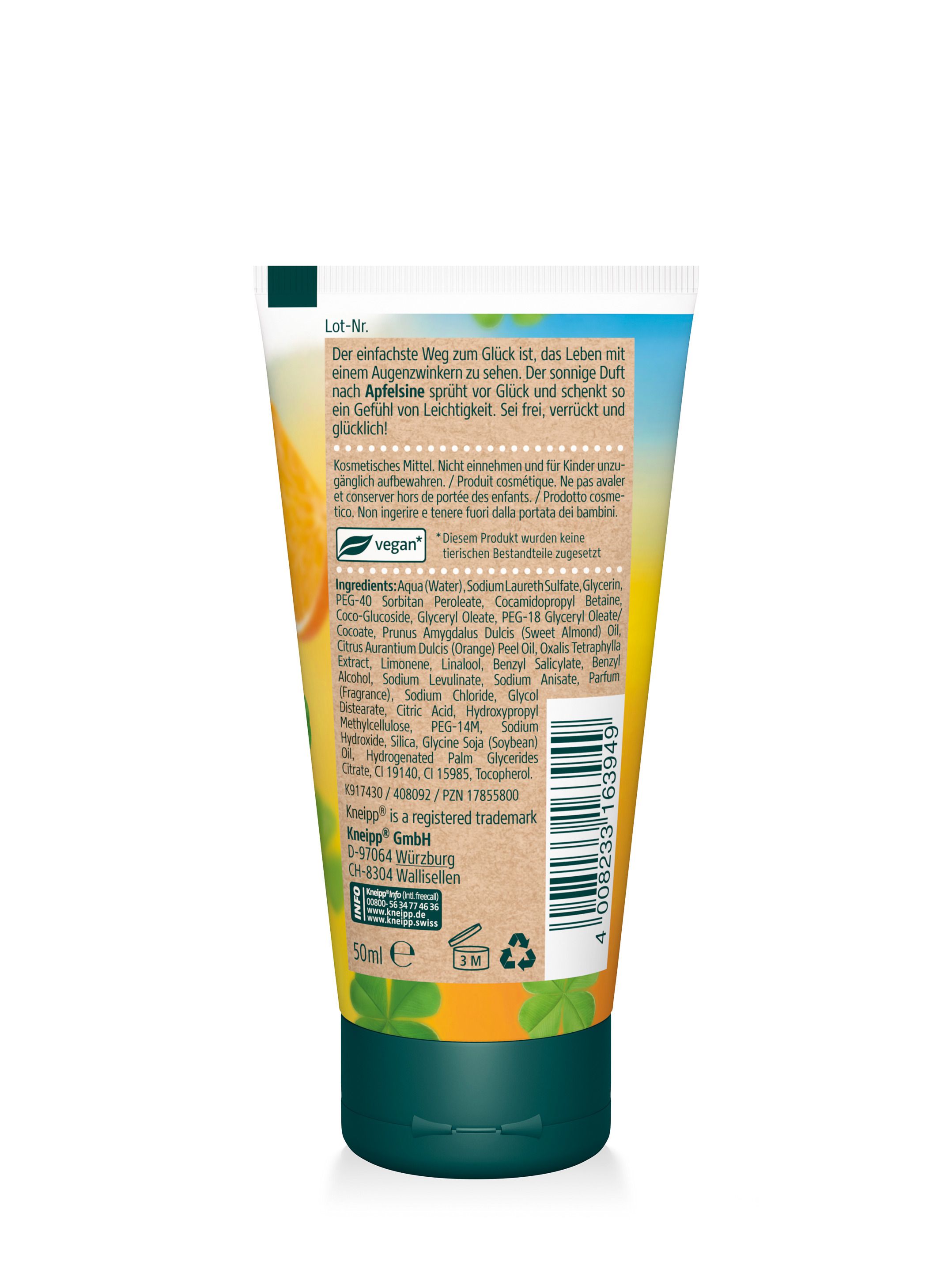 Kneipp® Aroma-Pflegedusche Sei frei, verrückt und glücklich