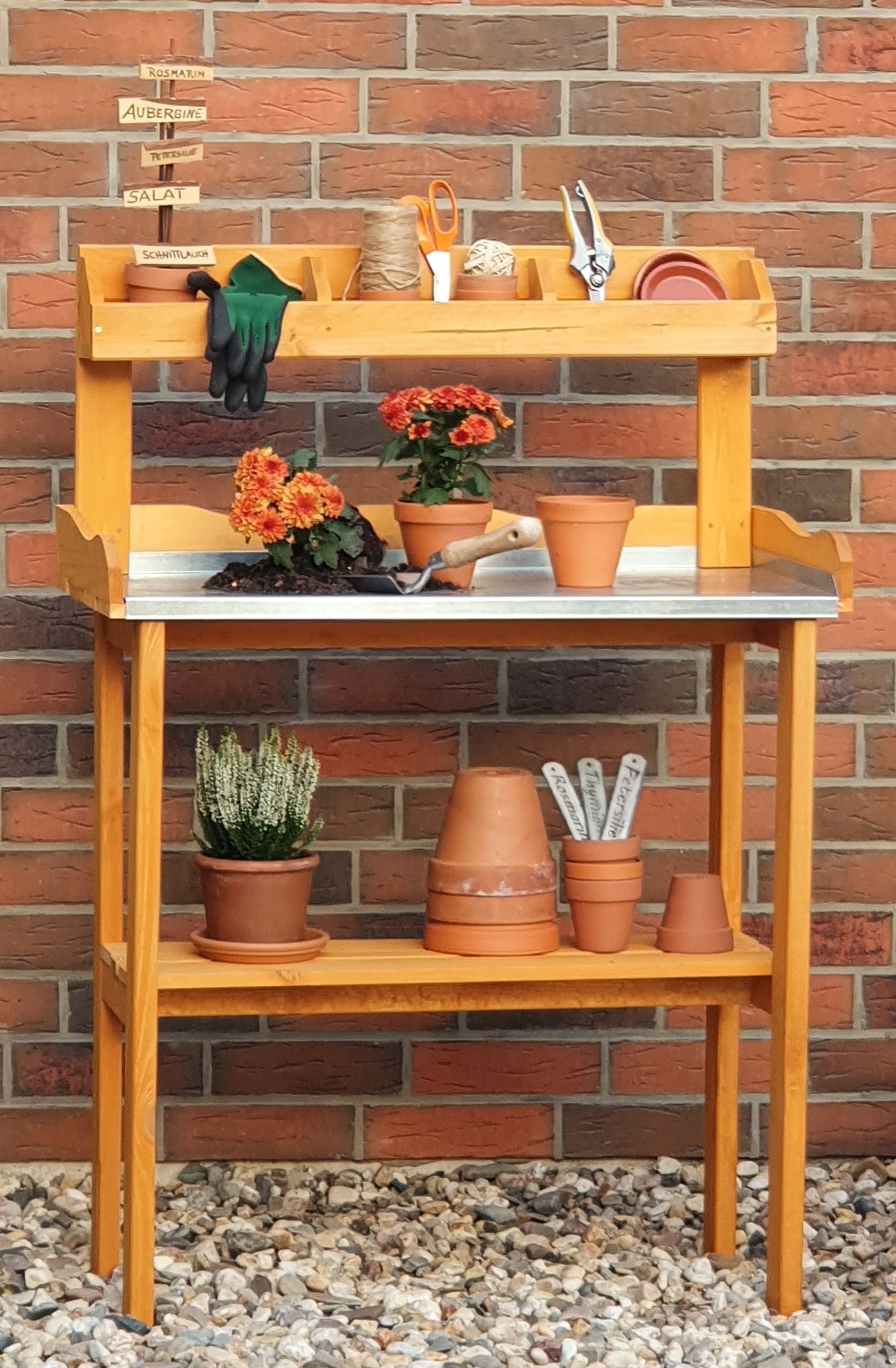 promadino Pflanztisch BxTxH: 84x38x130 cm