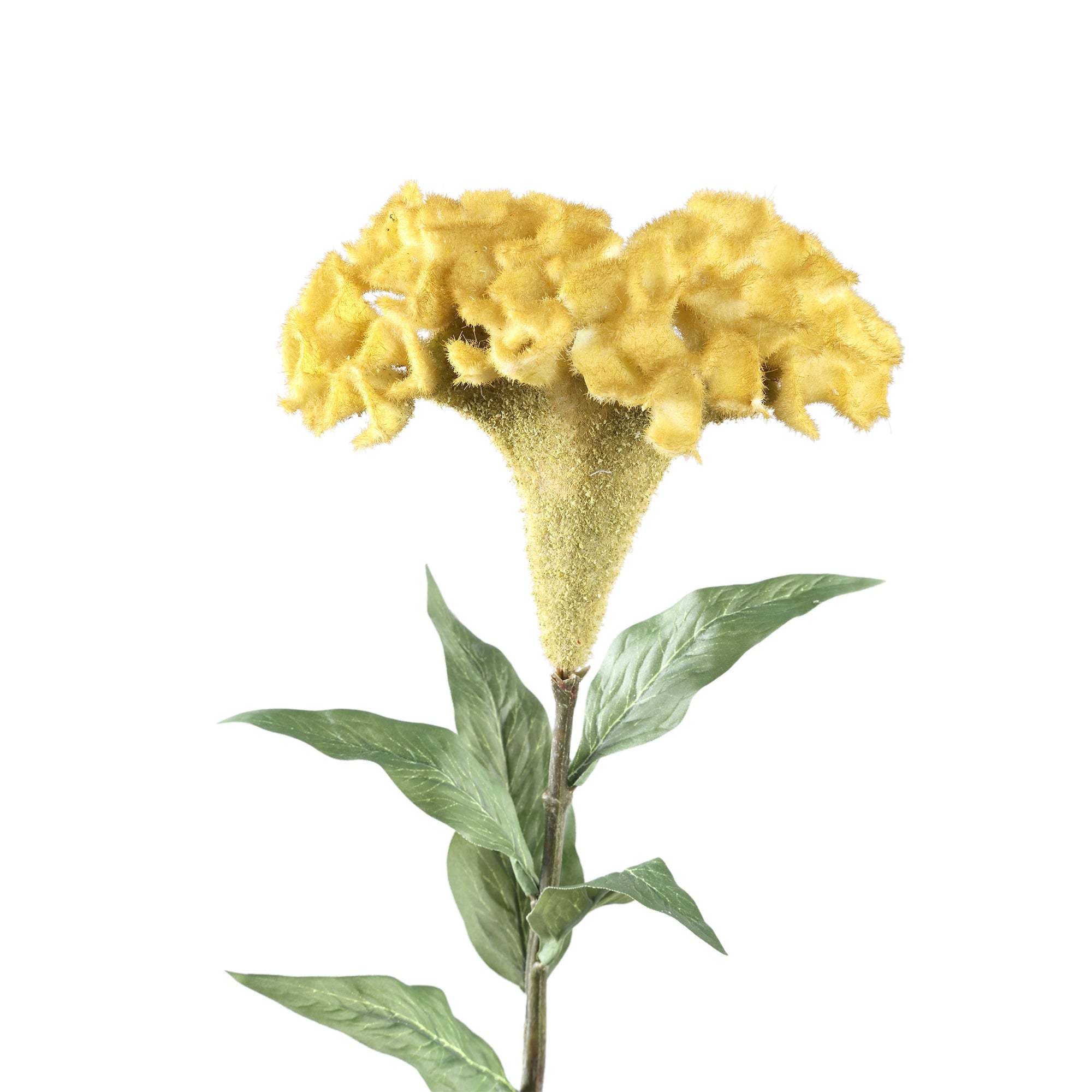 PTMD - Kunstbloem Garden - Geel - 31x18x72cm