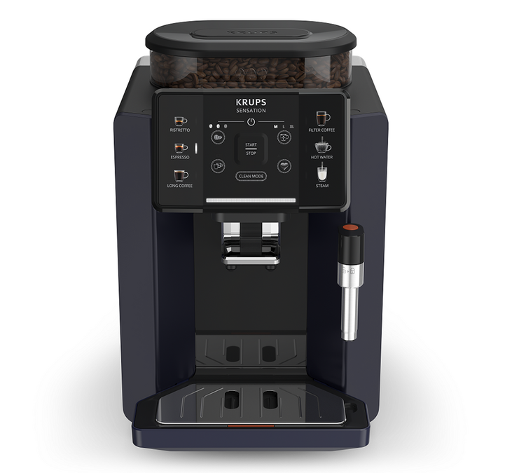 KRUPS Sensation Bleu Noir - EA910B10 - Garantie 2 ans Coloris:Bleu