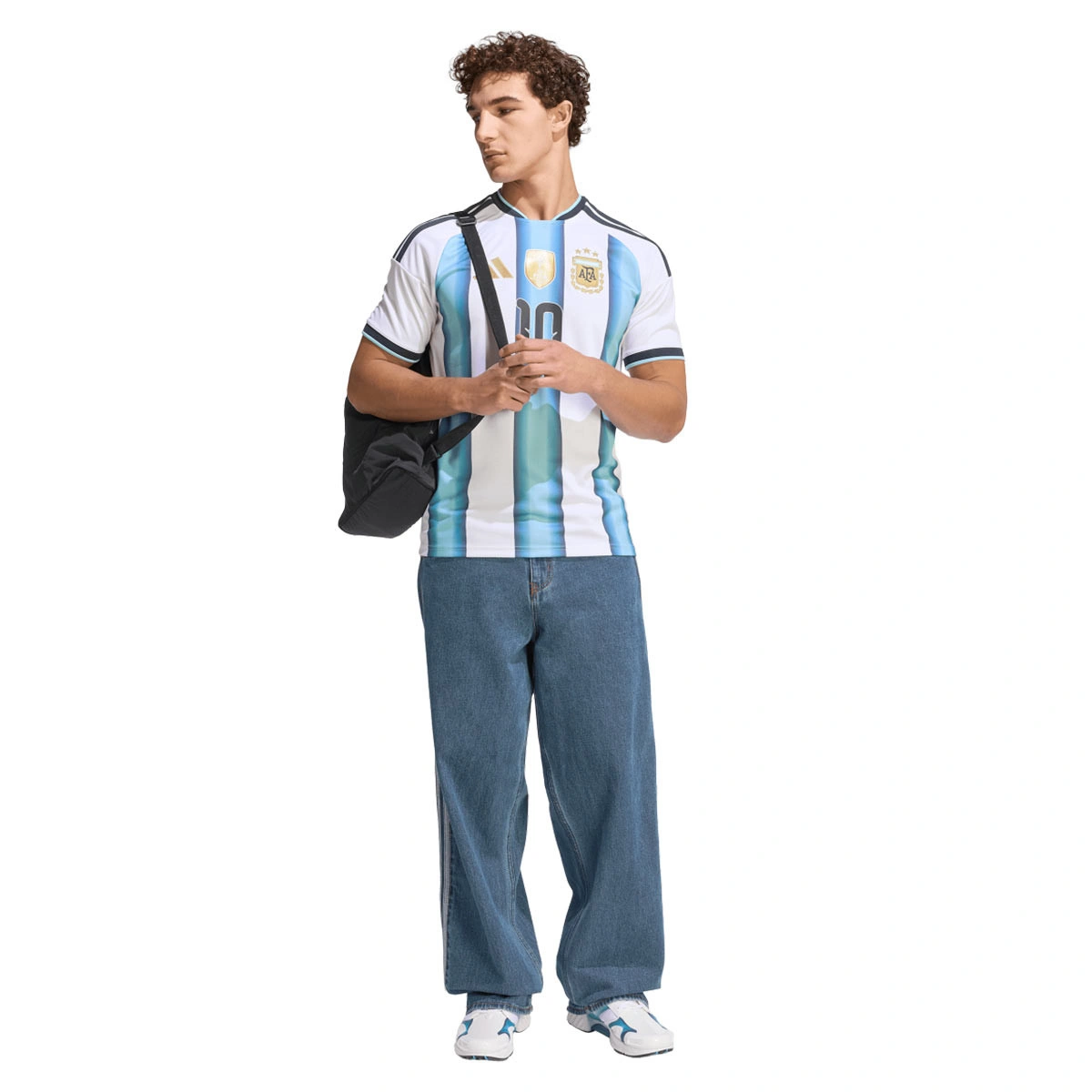 Camisola adidas Argentina Primeiro Equipamento Messi Mundial 2026