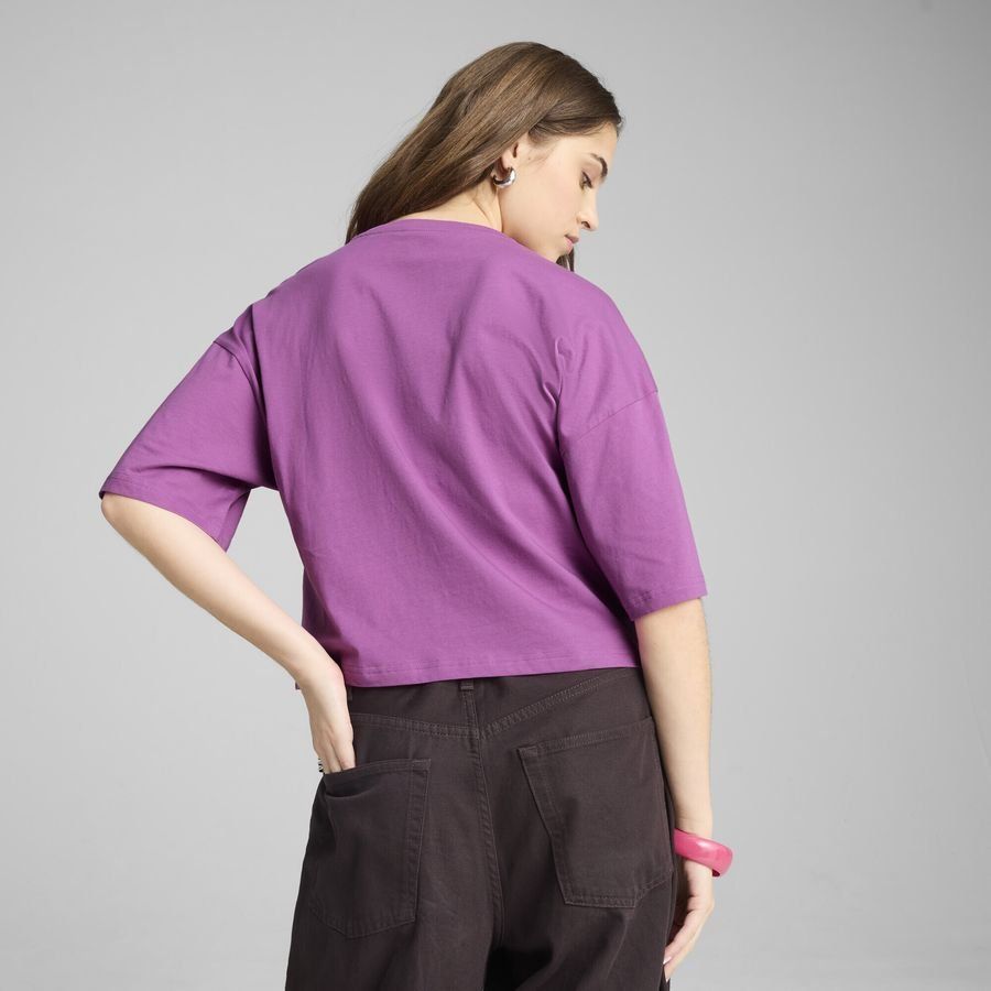 Puma WARDROBE ESS Kurzes Oversized-T-Shirt