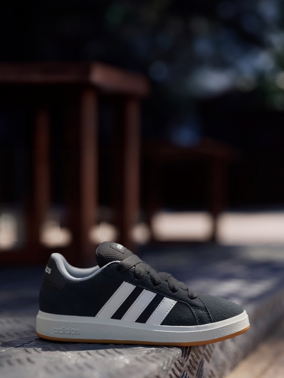 Adidas Grand Court 00s Shoes Kids Black