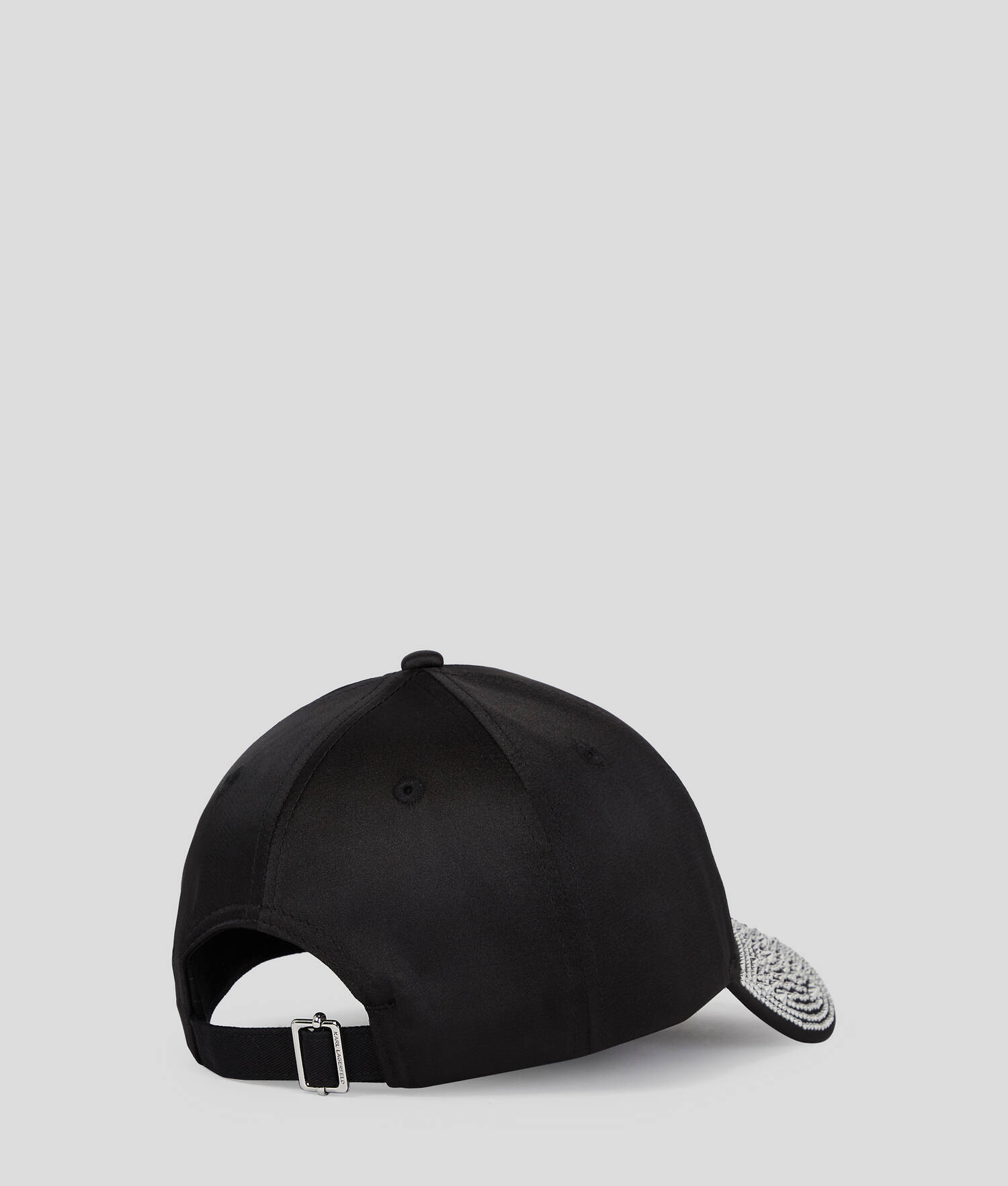 CASQUETTE AVEC VISIÈRE À STRASS K/SIGNATURE