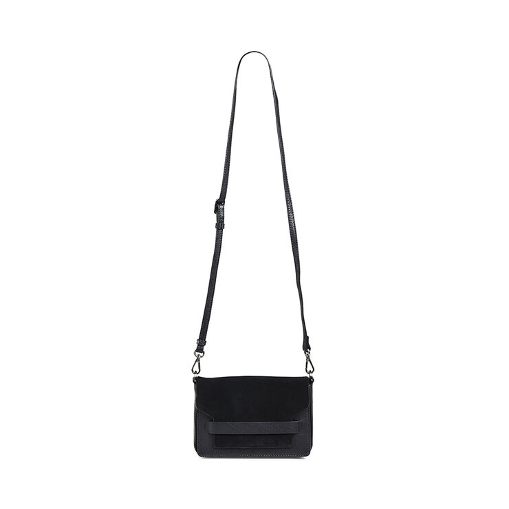Markberg VanyaMBG Crossbody Bag, Suede Sort