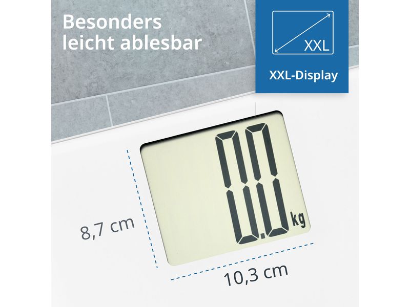 ADE Personenwaage Katharina Weiss Digitale Körperwaage mit XXL Display