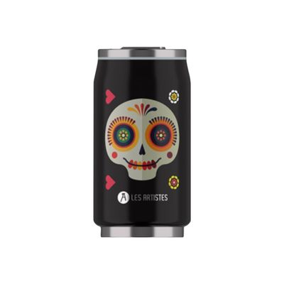 Les Artistes Paris - Canette isotherme - Sugar skull - 280 ml - acier inoxydable