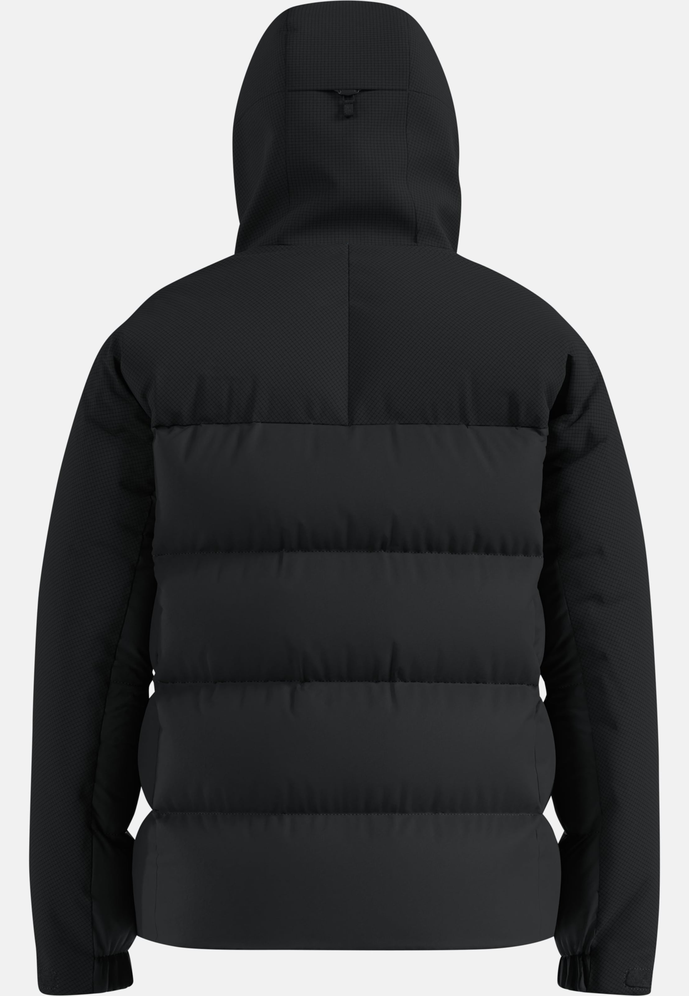 Ascent Daunenjacke mit Kapuze in black