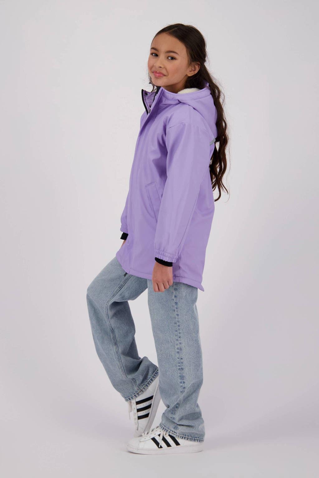 Vingino kids regenjas Twilight lila
