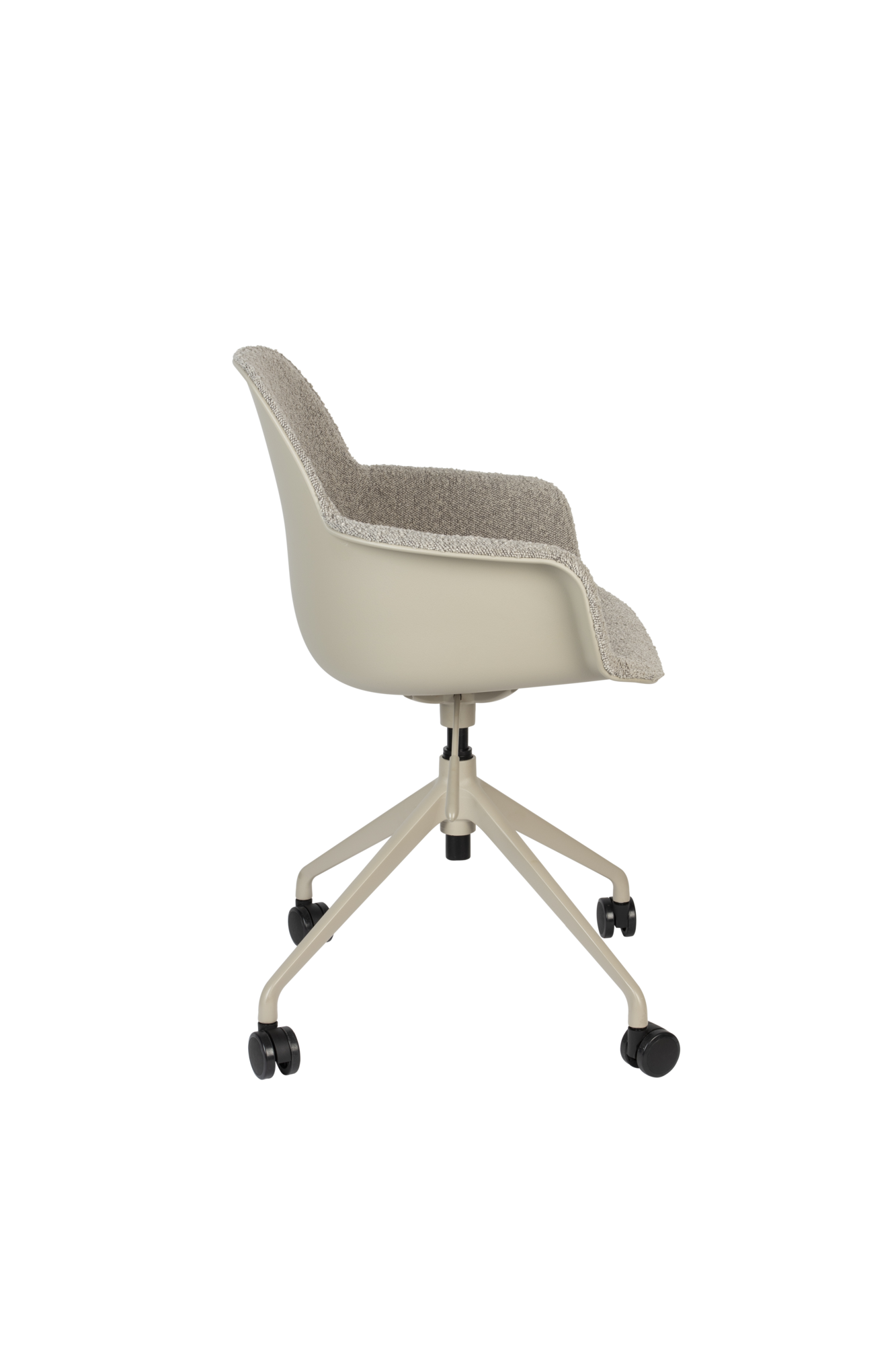 Bureaustoel Albert Kuip met armleuning taupe