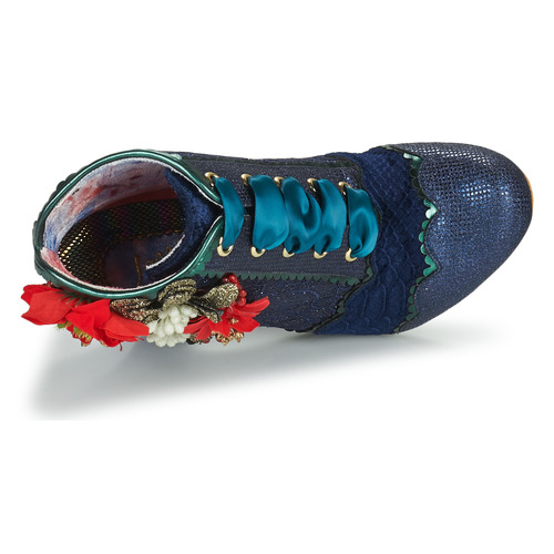 Irregular Choice - Winter Blooms - Bleu / Rouge